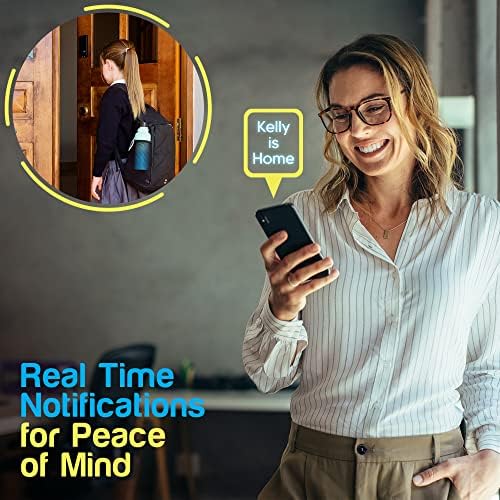 Lockstar Smart Door Lock APP Fingerprint Keypad Entry Multiple Entry Methods
