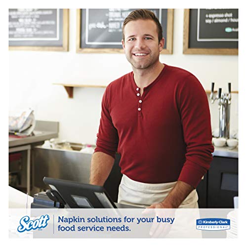 Reusable Napkins 84x525 - Scott 98908 MegaCartridge Napkins 1-Ply 875 per Pack