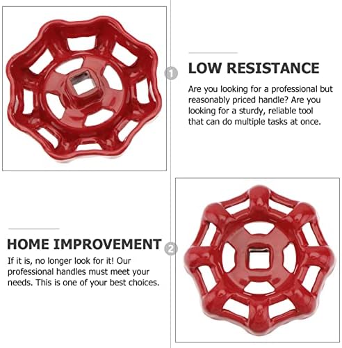 FA Bro Water Valve Handle ReplacementTOVINANNAIron Gate Ball Handle for Outdoor Water Fittings