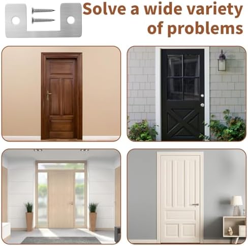 Adjustable Strike Plate for Exterior Doors