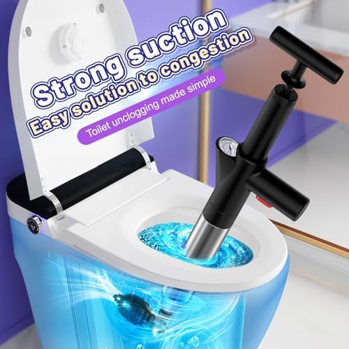 High-Pressure Toilet Plunger
