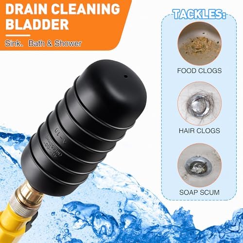 Enhon Drain Bladder Kit Effortless Drain Cleaning