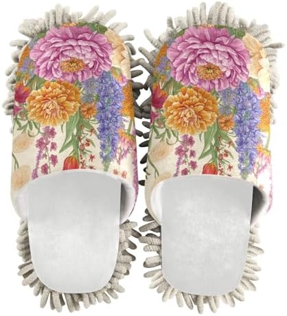 Burbuja Garden Flowers Mop Slippers