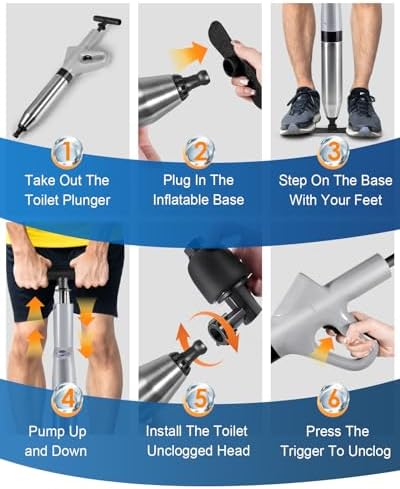 Quickly Unclog Your Toilets