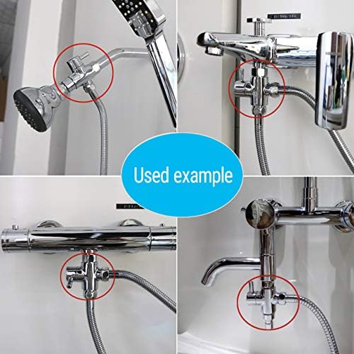 Mingor Style Brass Shower Diverter for Handheld Fixed sprayed heads