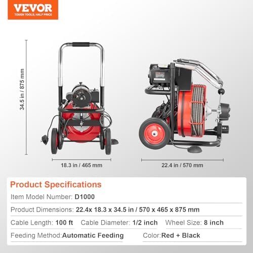 VEVOR SentinELX 100FT Draining System