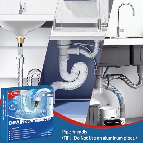 Drain Clog Remover 18-Pack