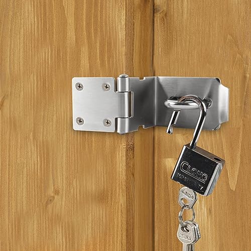 4-Inch Latch Door Lock Hasp Set