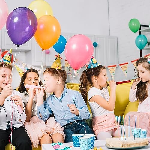 JOLLY PARTY 800-Pack 3 oz Assorted Blue Disposable Cups for Party Use