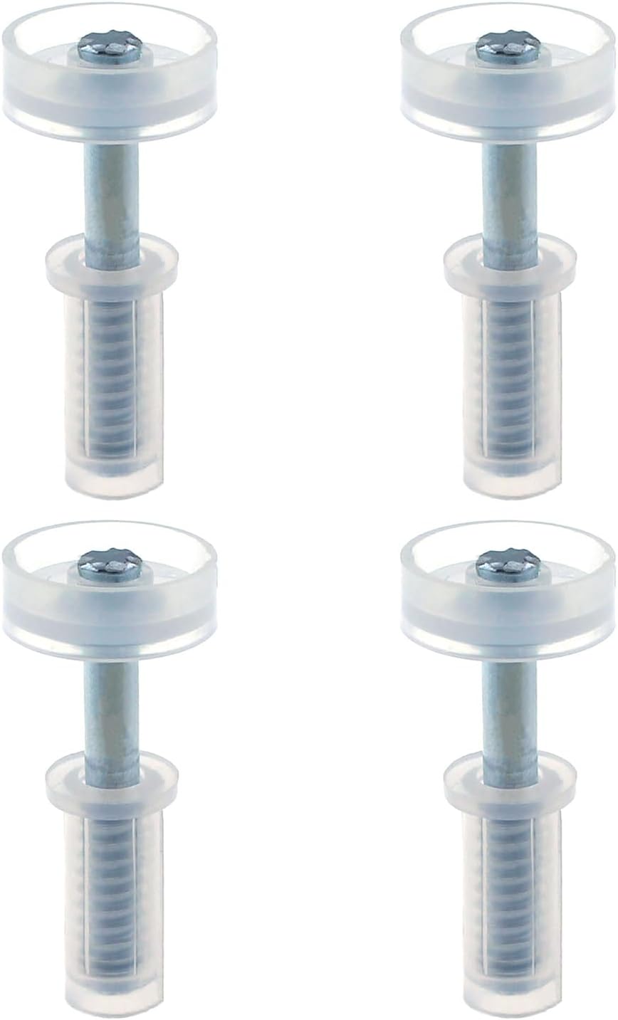 4Pcs Bxian Bi-Fold Door Top Guide Wheel bi-fold repair kit with stainless steel and plastic