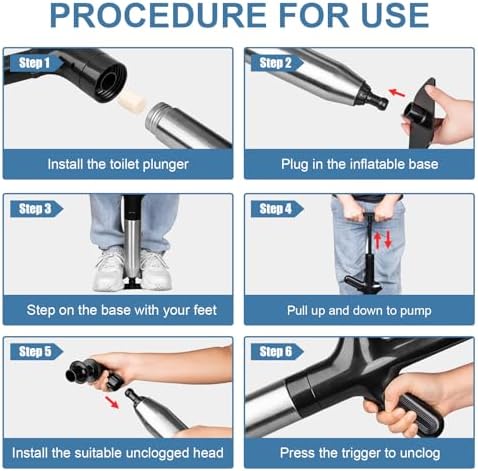 Efficient Toilet Plunger