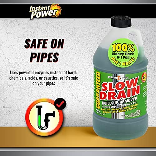 Instant Power Slow Drain Build Up Remover - 2 Liters 1