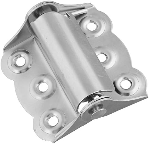 Zinc-Plated Spring Hinges for Doors or Applications 2-Pack
