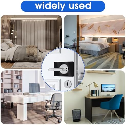 Durable Stainless Steel Door Plate Set for Home Outdoor Use