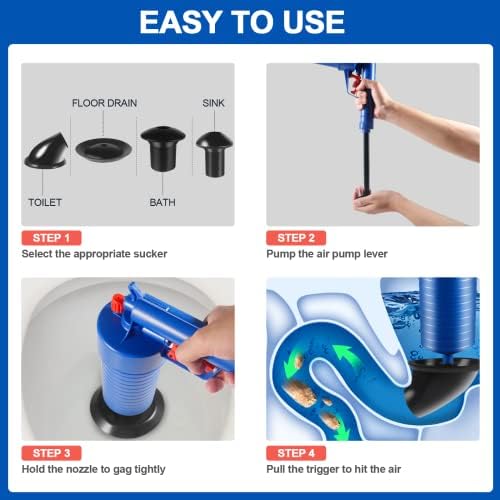 FreshSorb High Pressure Drain Blaster Gun