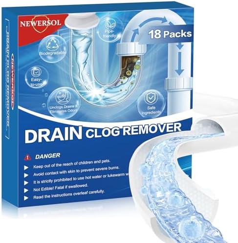 Drain Clog Remover 18-Pack