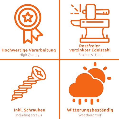 Sturdy 2-Pack Door Latch Locks for Outdoor Indoor Use