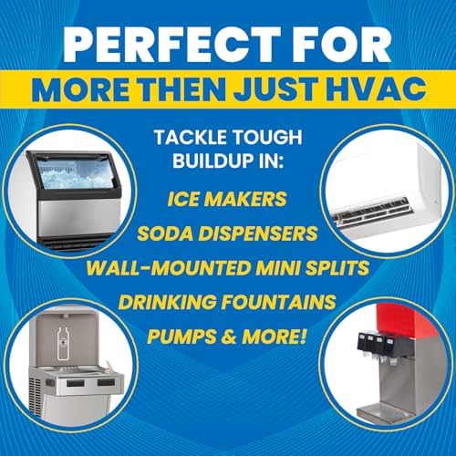 Uncle Todds HVAC Drain Line Cleaner - Acid-Free 8-Month Supply