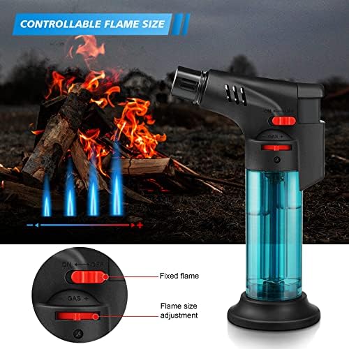 4 Pack Samniu Torch Lighter with 8g Capacity 1