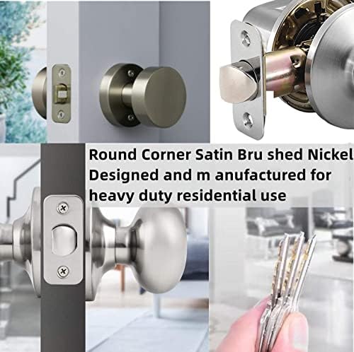 Round Corner Strike Plate Set