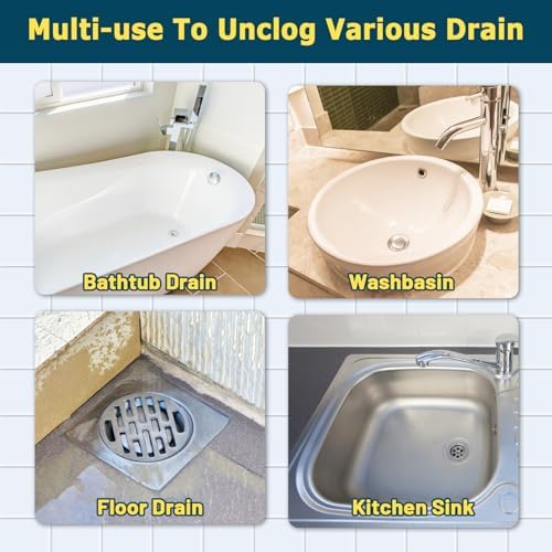 DrainSoon 30-Inch Steel Clog Remover