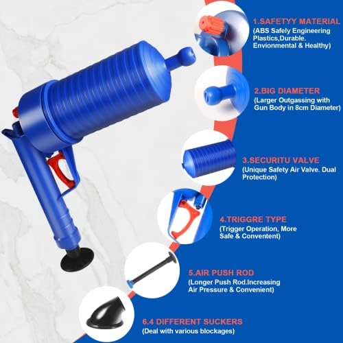 FreshSorb High Pressure Drain Blaster Gun