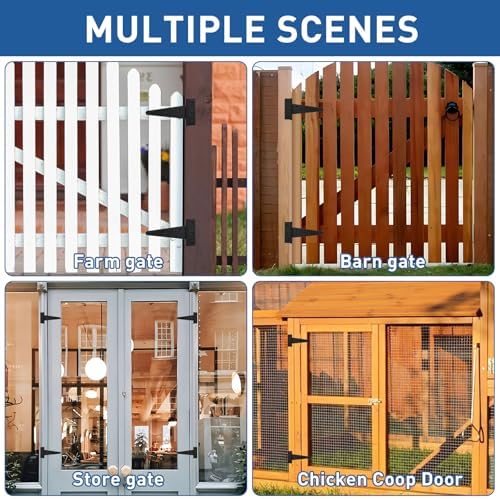 TamBee Gate Hinges for Wooden Fences
