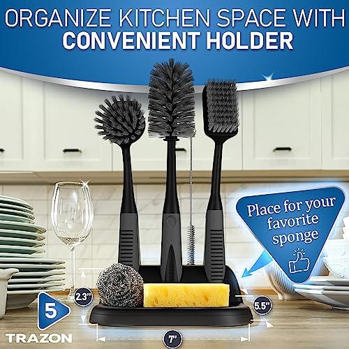 TrazonDish Brush Set Against Kitchen_cleaning CASE Study