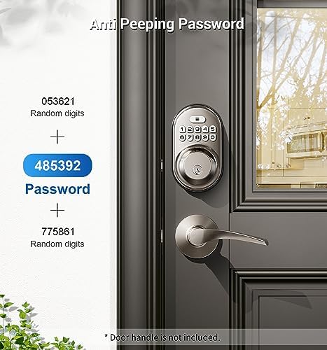 Secure Keyless Keypad Door Lock Perfect for Smart Home Security