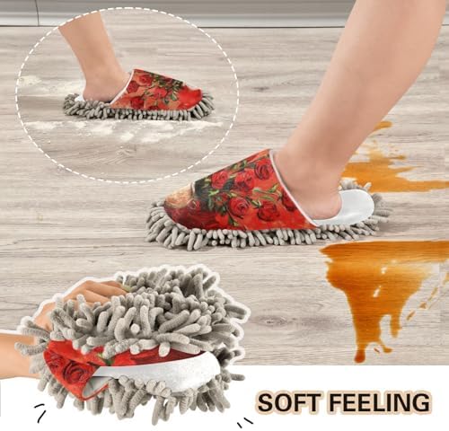 Burbuja Vase Mop Slippers Microfiber Washable 5-8