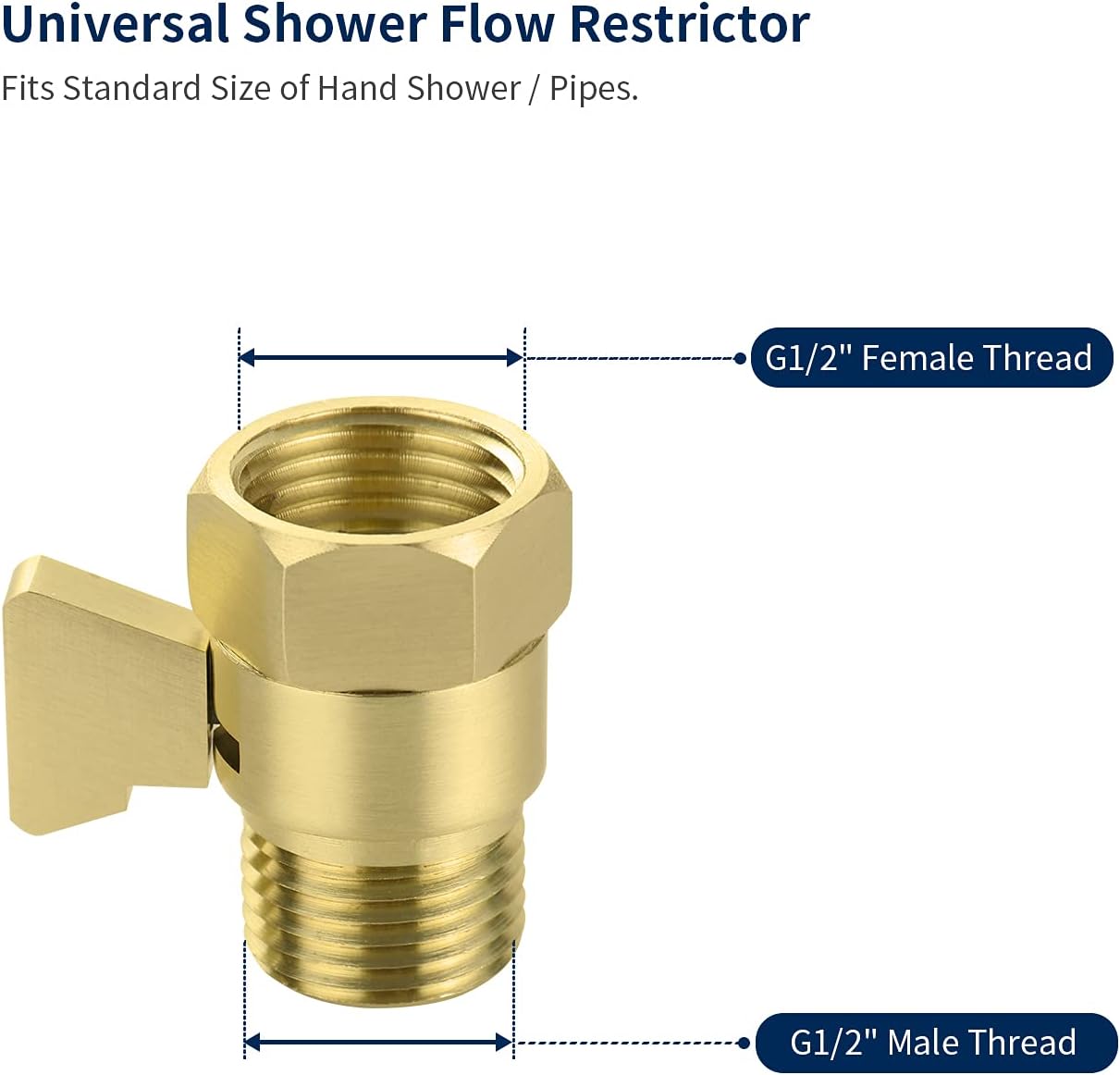 Tenfe Water Flow Control Valve for Shower Head Products