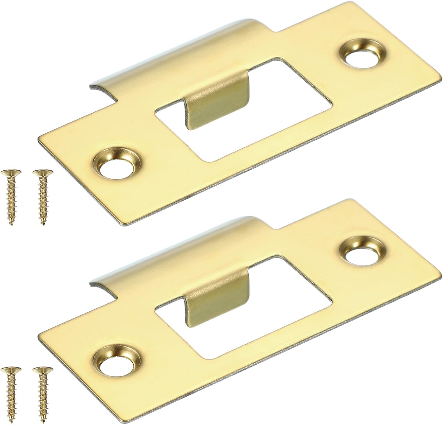 Quickly Secure Your Home Door with the PATIKIL 2-34x1-916 Gold Door Strike Plate