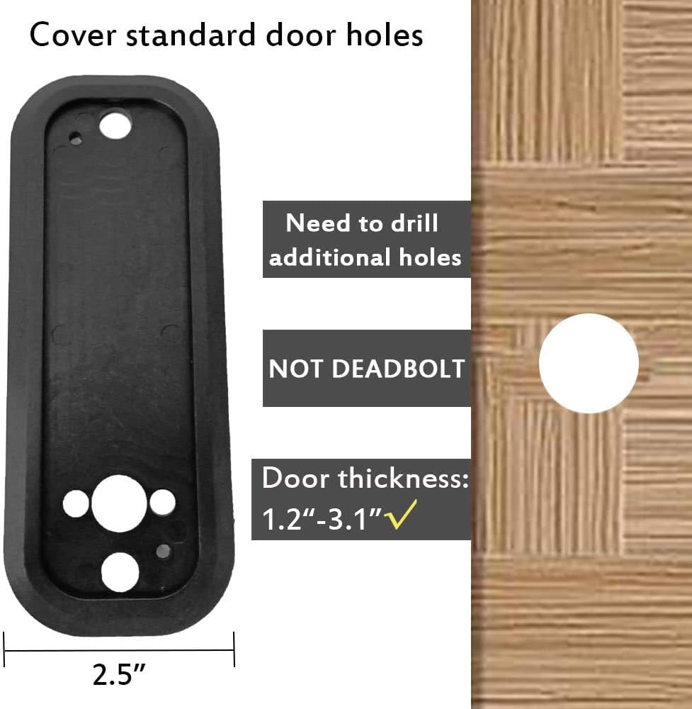 Spotacts Keyless Door Lock for Home Office 2-38 and 2-34 Installations Zinc Alloy Security