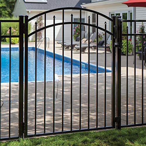 Barrette Outdoor Living Heavy-Duty Butterfly Hinge for Wood Metal and Vinyl Gates