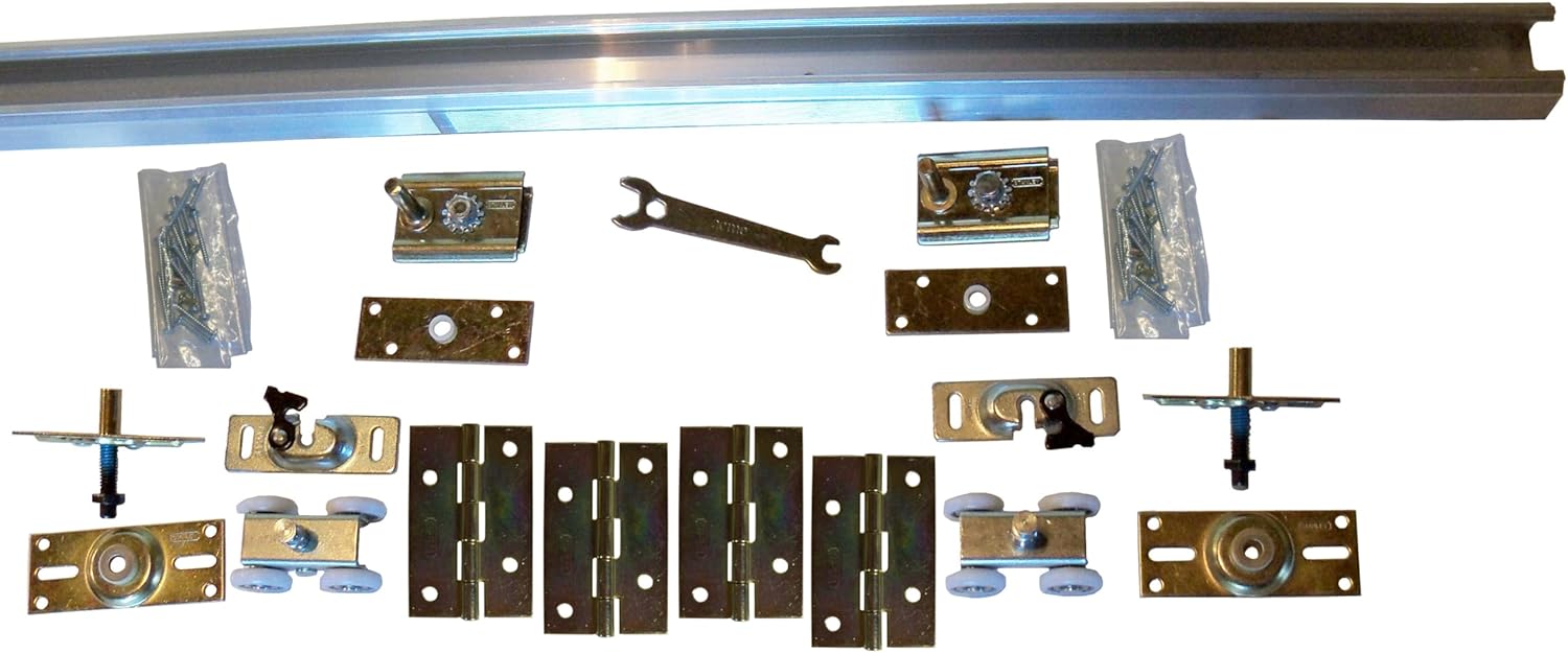 Hartford Series 1 Heavy Duty Bifold Track Kit 36 Inch 2 Door