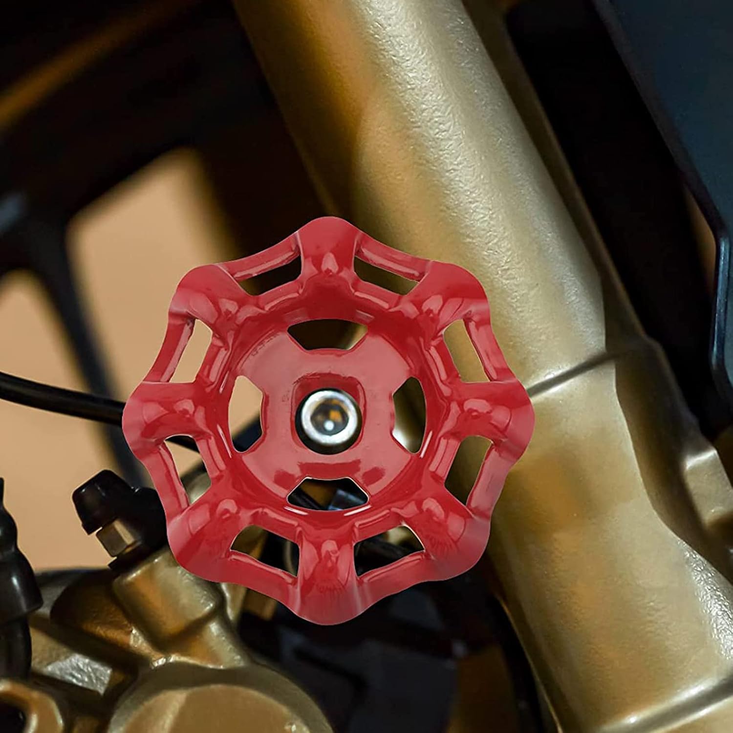 98mm OD Metal Faucet Handle Replacement Square Broach Outdoor Indoor faucet parts