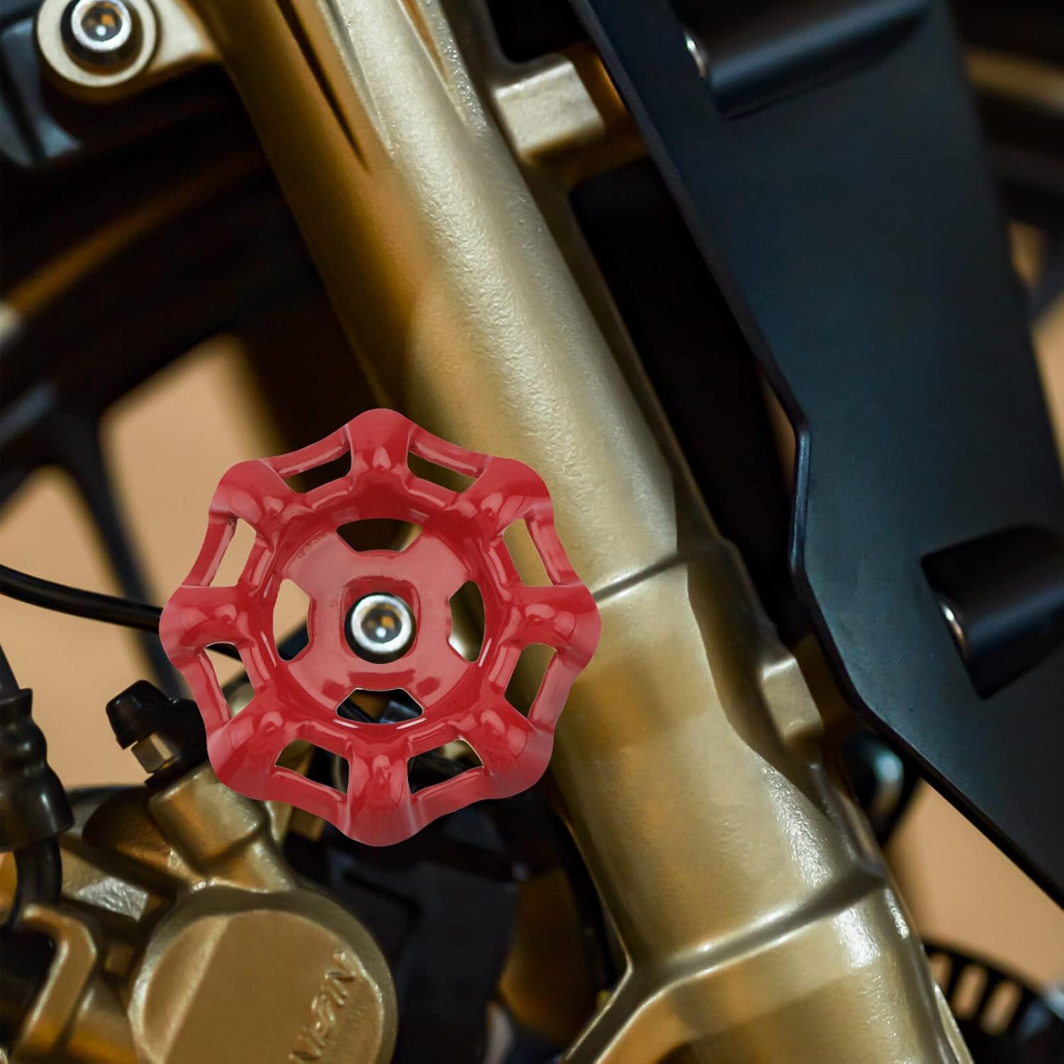 FA Bro Water Valve Handle ReplacementTOVINANNAIron Gate Ball Handle for Outdoor Water Fittings