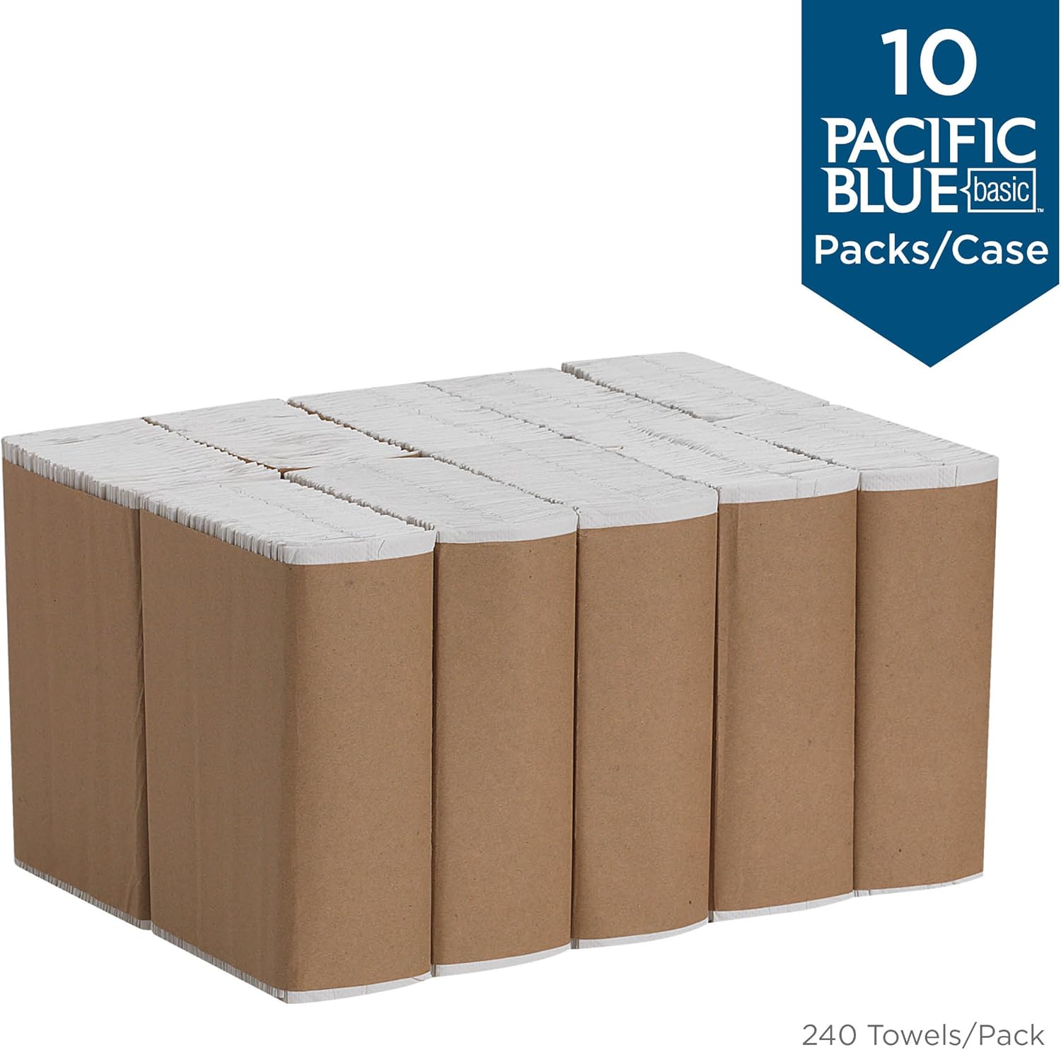 Georgia-Pacific Pacific Blue Basic C-Fold Paper Towels 240 per Pack 1